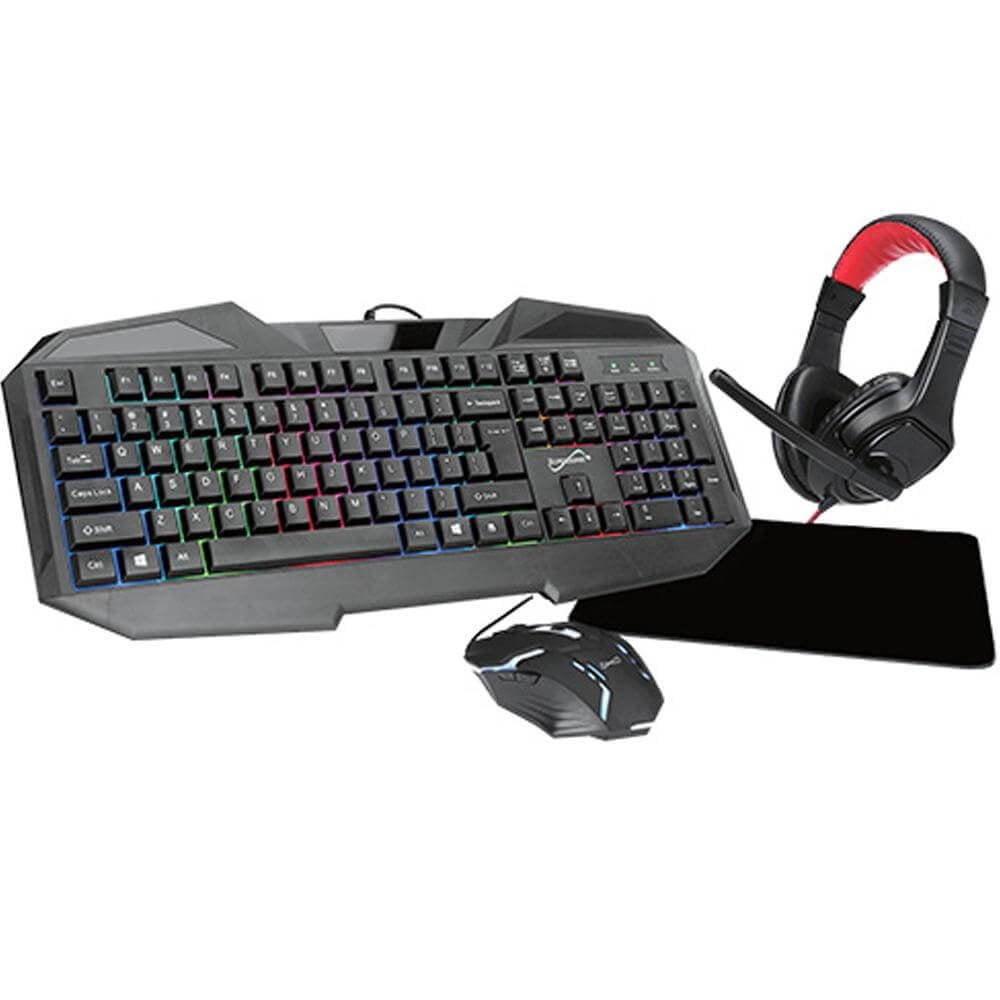 Supersonic SC-440GK LED Gaming Mechanical Keyboard with Mouse and Headset