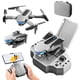 thumbnail image 1 of Pisexur Electrónica para Hombres Drone con Cámara Daul 4K HD FPV Juguetes de Control Remoto Regalos para Niños Niñas con Retención de Altitud Modo Sin Cabeza Ajuste de Velocidad de Inicio Electrónica, 1 of 5