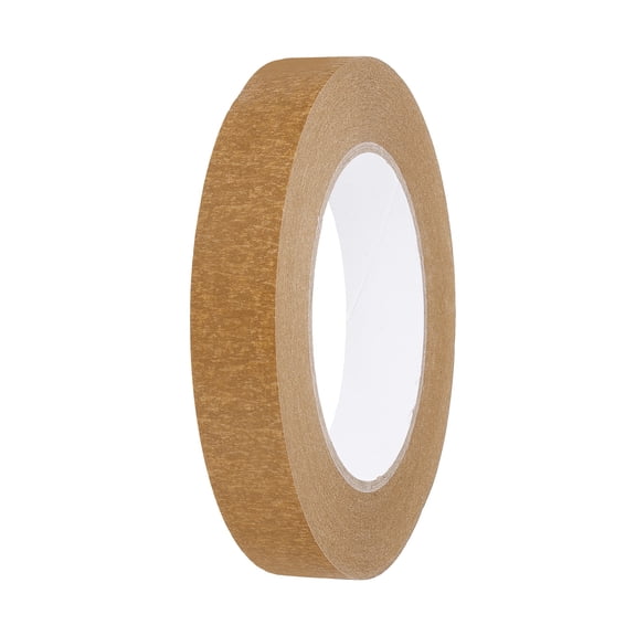 13/16" x 54.5 Yard Colorful Masking Tape Crepe Paper Masking Tape, Brown