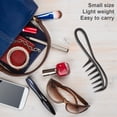 thumbnail image 4 of Knotted Comb Wide Tooth Anti-Static Curly Hairdressing Brush Plastic Hollow Extension Comb, 4 of 7