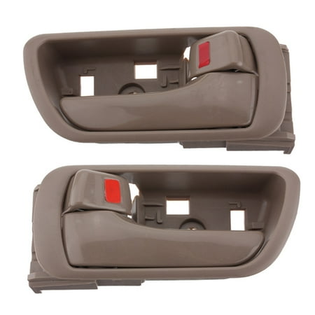 - Pair Left Right Inside Inner Interior Door Handle Tan For 2002-2006 Toyota Camry