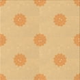 thumbnail image 1 of Ahgly Company Machine Washable Indoor Square Transitional Orange Area Rugs, 6' Square, 1 of 7