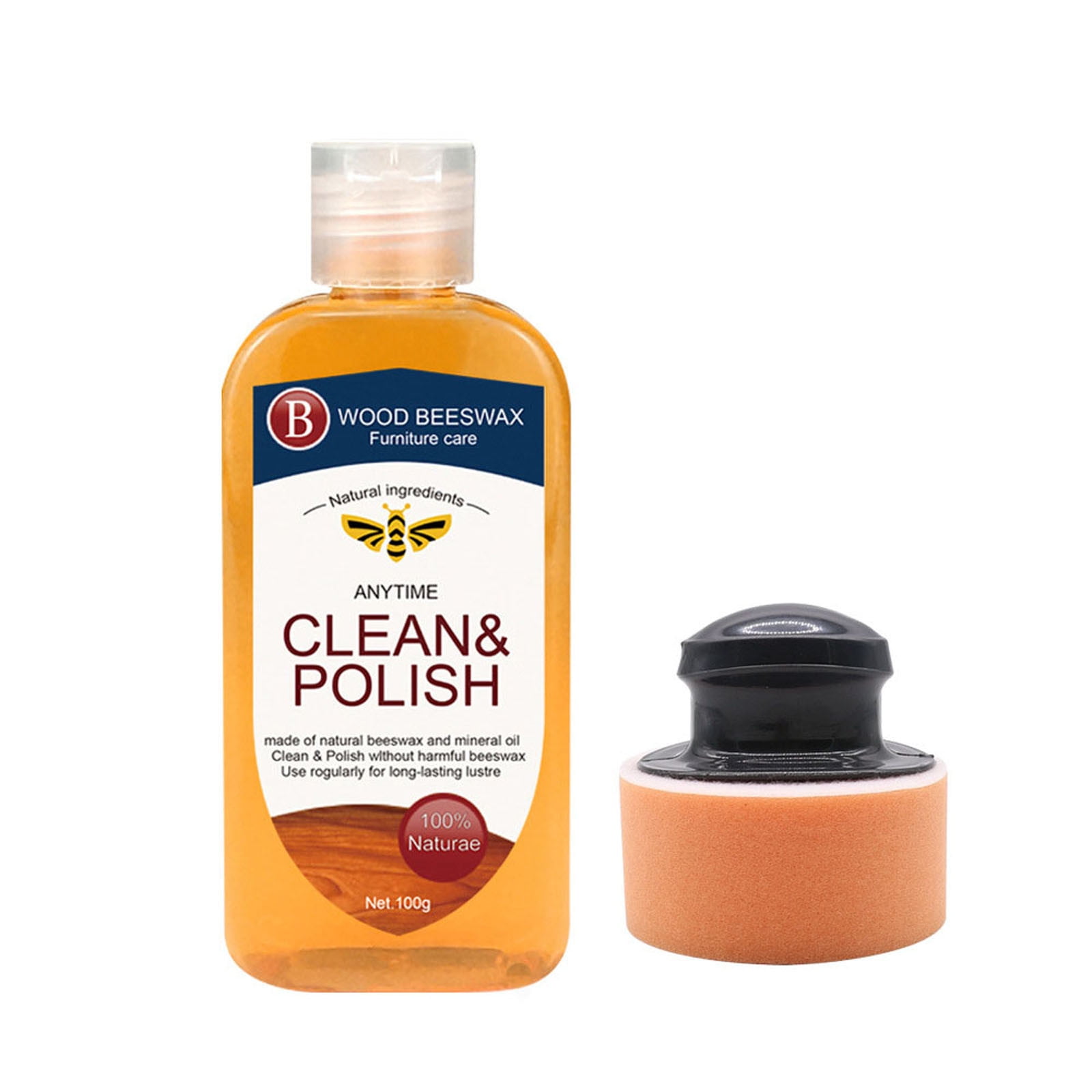 XMMSWDLA Furniture Polish Restorer Beeswax Furniture Polish, Wood Seasoning Beeswax for