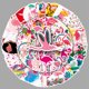 thumbnail image 2 of 50 pegatinas impermeables Flamingo Collection para botella de agua, 2 of 2