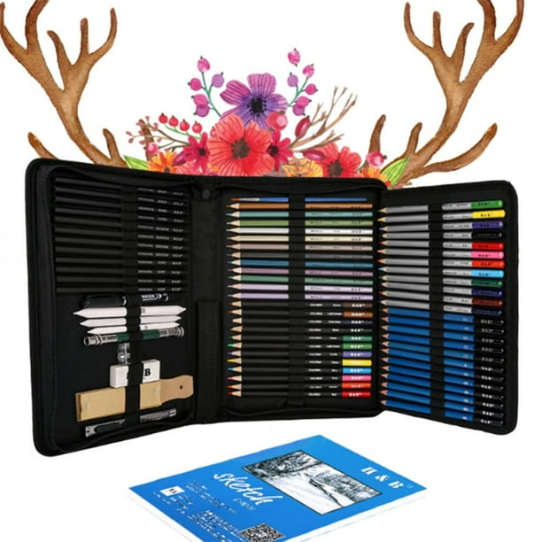 Color lead Drawing Pencils Sketch Art Set Graphite Drawing Pencils And