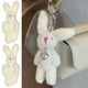 thumbnail image 2 of Mini colgante de conejo YONGSHENG de articulación suave llavero de conejito de peluche 5 uds, 2 of 5