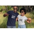 thumbnail image 2 of I Love My Crazy Wife. Funny Printed T-Shirt for Husband, Dad or Married Men Navy, 2 of 8