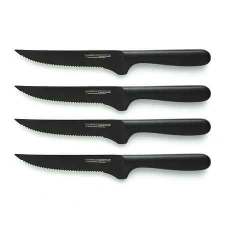 matte black knife block set