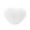 #04 White【1x Throw Pillow】, variant on SouMaox Heart Shape Pillow Artificial Decorative Cushion Plush Throw Padding for Living Room Sofa Bedroom Decor Office Seating Ornament