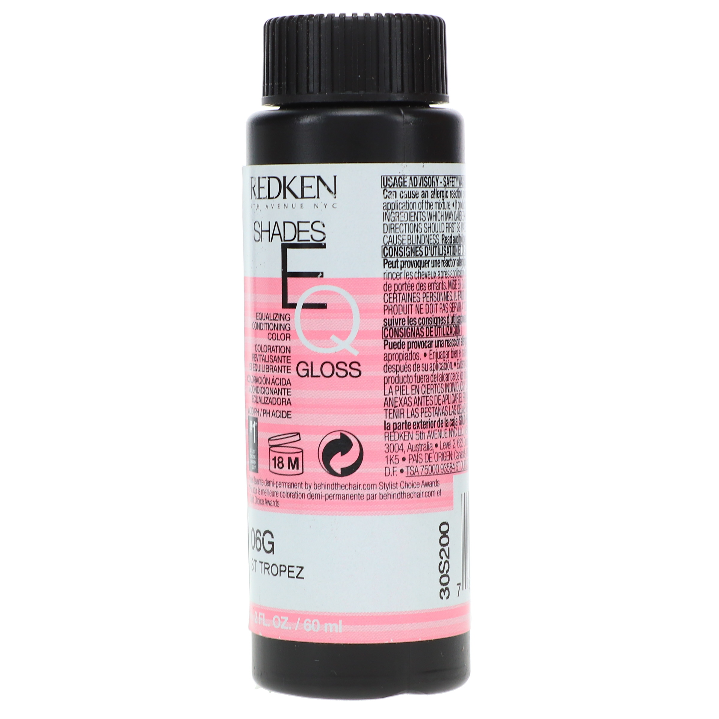 Redken Shades Eq Hair Color Gloss 06G - St.Tropez For Women, 2 Oz - image 2 of 2