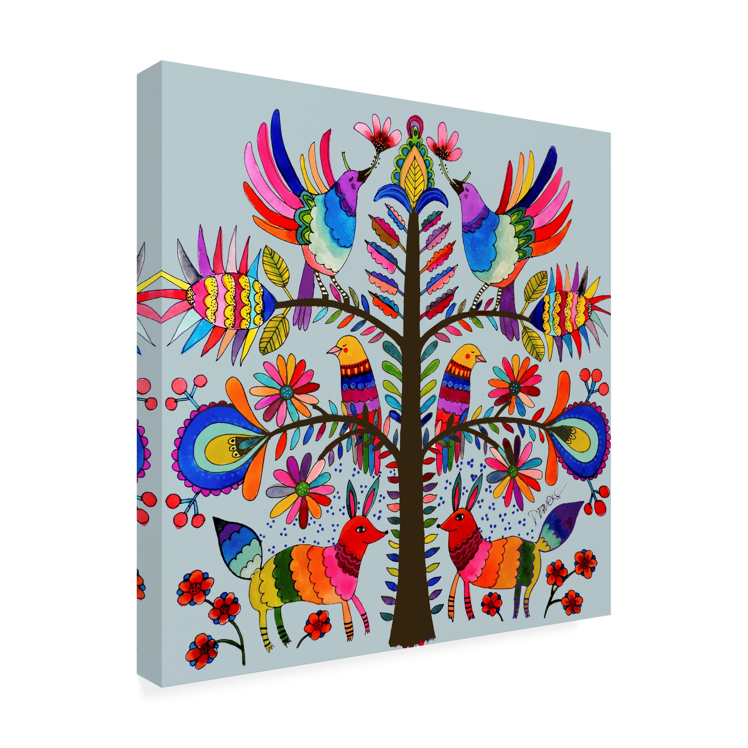 Sylvie Demers 'Otomi Colors' Canvas Art