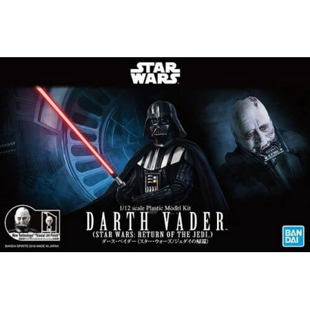 120mm Model Hobby - Bandai Hobby Star Wars Return of the Jedi Darth Vader 1/12 Scale Model Kit