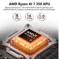 thumbnail image 2 of HP OmniBook 5 16" FHD+ Laptop, AMD Ryzen AI 7 350, 16GB RAM, 1TB SSD, Windows 11 Pro, Silver, 2 of 7