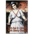 thumbnail image 2 of Unknown 13x18 Gold Ornate Wood Framed with Double Matting Museum Art Print Titled - WWI: Lets End It - Quick, 2 of 4