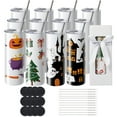 thumbnail image 1 of KFFKFF Set of 12 Sublimation Tumblers, 20oz Slim and Straight, Blank Stainless Steel Sublimation Tumblers, Double-Walled Stainless Steel Tumbler for Heat Transfer Personalized Presents, 1 of 9