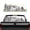 Hiking Silhouette Print, variant on FUIALDOLG Truck Rear Window Decal Easy Installation Personalized Back Window Sticker Decal Wrap for Pickup SUV,Orange Flame