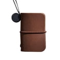 thumbnail image 1 of Practical Mini Notepad Notebook School Supplies Office Worker Students Stationery for Home Office (Dark Brown), 1 of 8