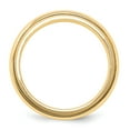 thumbnail image 6 of 14K Yellow Gold 5mm Milgrain Comfort Wedding Band Ring Size 8.5, 6 of 7