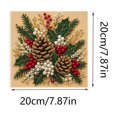 thumbnail image 3 of Christmas Diamond Art Kits For Adults Clearance, DIY Pearl Diamond Art, Diamond Art Christmas Ornaments for Front Door Living Room Decor, Christmas Decor Wall Art, Christmas Gifts (A), 3 of 7