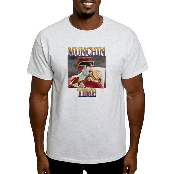 CafePress - Power Rangers Munchin Time Men's Value T Shirt - Men's Classic Graphic T-Shirt