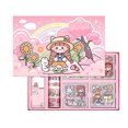 thumbnail image 1 of Injueey 100X Cute Sticker Memo Note Set de papelería colorido autoadhesivo multicolor estilo de dibujos animados multiusos de larga duración pinturas, 1 of 6