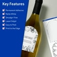 thumbnail image 3 of Avery TrueBlock Arched Labels, 4.75" x 3.5", 400ct, 3 of 8