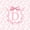 Pink D, variant on Feelyou Rose B Initial Queen Comforter Set for Girls Kids, Reteo Princess Bow Bedding Comforter Set, Pink White, Pink Reversible, 3 Pieces