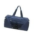 thumbnail image 4 of Equipo de gimnasio de Bag Duffle con compartimento de zapato con cremallera sólida Stur Weekender Fitness Mochness para entrenamiento atlético Azul, 4 of 10