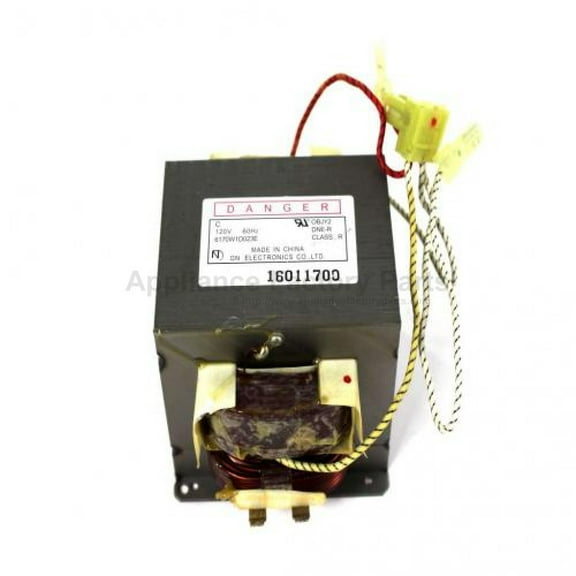 Appliance Factory Parts TRANSFORMER HIGH VOLTAGE 6170W1D023E