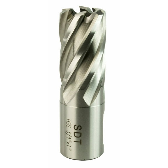 Steel Dragon Tools® 3/4" x 1" HSS Annular Cutter with 3/4" Weldon Shank