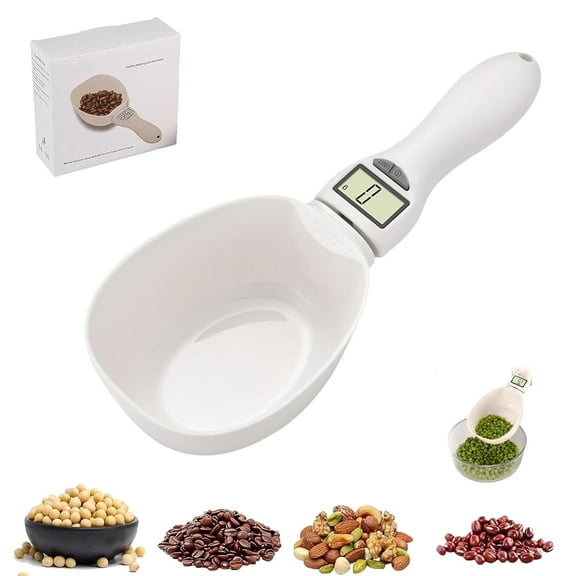 Electronic measuring spoon with unit conversion function (includes one battery), adjustable digital kitchen measuring spoon scale, 800g/0.1g high-precision measuring tool, suitable for kitchen cookin