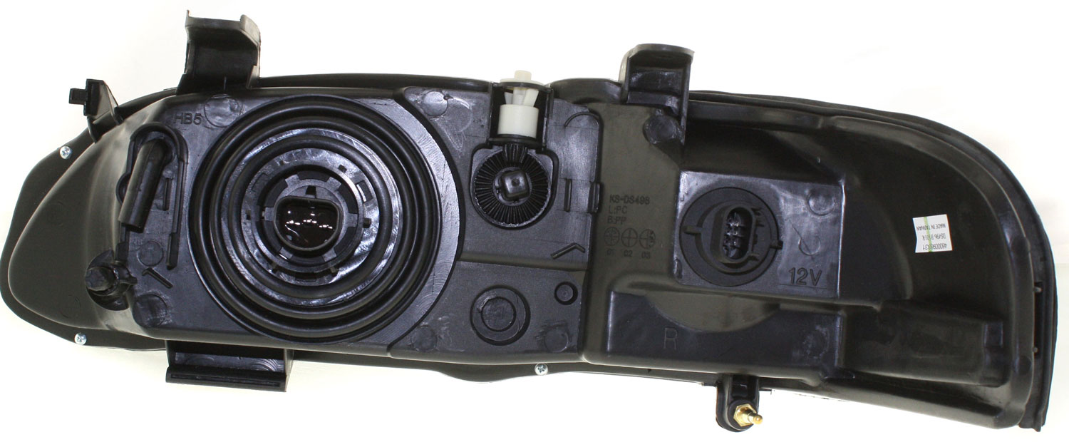 Headlight Compatible With 2002-2003 Nissan Sentra Right Passenger Halogen With bulb(s)