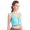 light green, variant on Women Push Up Zipper Sports Brassiere Padded Wirefree Shockproof Breathable Sports Tops Fitness Gym Yoga Sports vest Bra Top