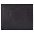 thumbnail image 5 of Taurus Zodiac Sign Bifold Trifold Genuine Leather Men's Wallets, 5 of 28