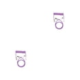 thumbnail image 3 of Cable de teclado Teclado universal Cables de conexión Tipo-c Methold Violeta 2piezas, 3 of 6