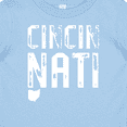 thumbnail image 4 of Inktastic Cincinnati, Ohio Distressed Font Boys or Girls Baby T-Shirt, 4 of 5