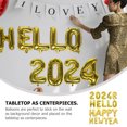 thumbnail image 3 of HEALEEP 1 Set Golden Aluminum Film Balloons New Year Decorations For Year-End Celebration, 3 of 8