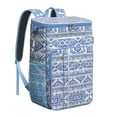 thumbnail image 1 of Sac à Dos Isotherme Style Rétro Hippie Floral - Sac Isolé Étanche 20L, Abstrait Coloré, 1 of 5