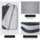 thumbnail image 2 of Funda para portátil aYoung de 11 pulgadas, delgada, impermeable, con bolsillo frontal y asa retráctil para 11,6 pulgadas, 2 of 4