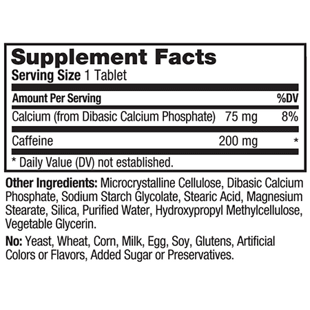 Prolab Nutrition Caffeine 200 mg 100 Tabs