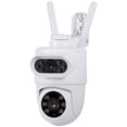 thumbnail image 1 of Videocámara Seguridad TwinGuard 1Pza Wi-Fi 2x5MP App Móvil 12/15FPS Lentes 3.6mm PTZ Blanco Plástico., 1 of 1