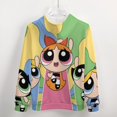 thumbnail image 5 of The Powerpuff Girls Zip Up Hoodies Unisex Realistic 3D Print Sweatshirt Long Sleeve Hooded Jacket Coat S, 5 of 8