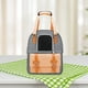 thumbnail image 1 of Bolsa de salida para perros y mascotas, mochila transpirable para gatos y mascotas, suministros para mascotas (naranja B) Sywqhk Libre de BPA, 1 of 7