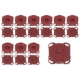thumbnail image 1 of 10 juegos de broches magnéticos de 14 mm para ropa y bolsos, rojo, 1 of 5