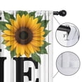 thumbnail image 4 of Blackout Kids Curtains,Home Bless Our Home Sunflowers Childrens Insulated Curtains Set Of 2,Bedroom Essentials,Toddler Room Decor 52x63in(132x160cm), 4 of 4