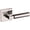 Lifetime Polished Nickel, variant on Baldwin L029260PRIV L029 Gramercy Privacy Door Lever Set - Chrome