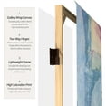 thumbnail image 4 of Red Lantern 6 ft. Tall Love Blossom Canvas Room Divider, Foldable 3 Panel, Natural Canvas, 4 of 5