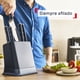 thumbnail image 4 of Juego de 6 Cuchillos con Bloque Afilador T-fal EverSharp Pro de Acero Inoxidable K297S744, 4 of 9