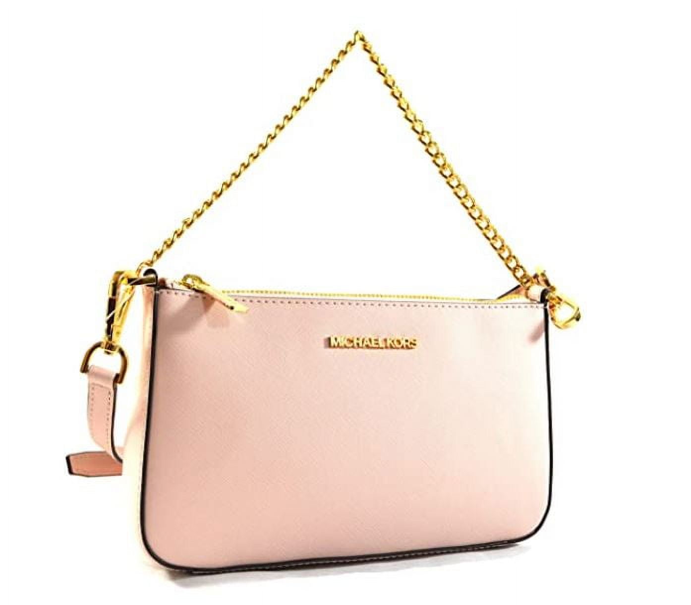 Michael Kors Jet Set Travel Extra-Small Logo Top-Zip Tote Handbag