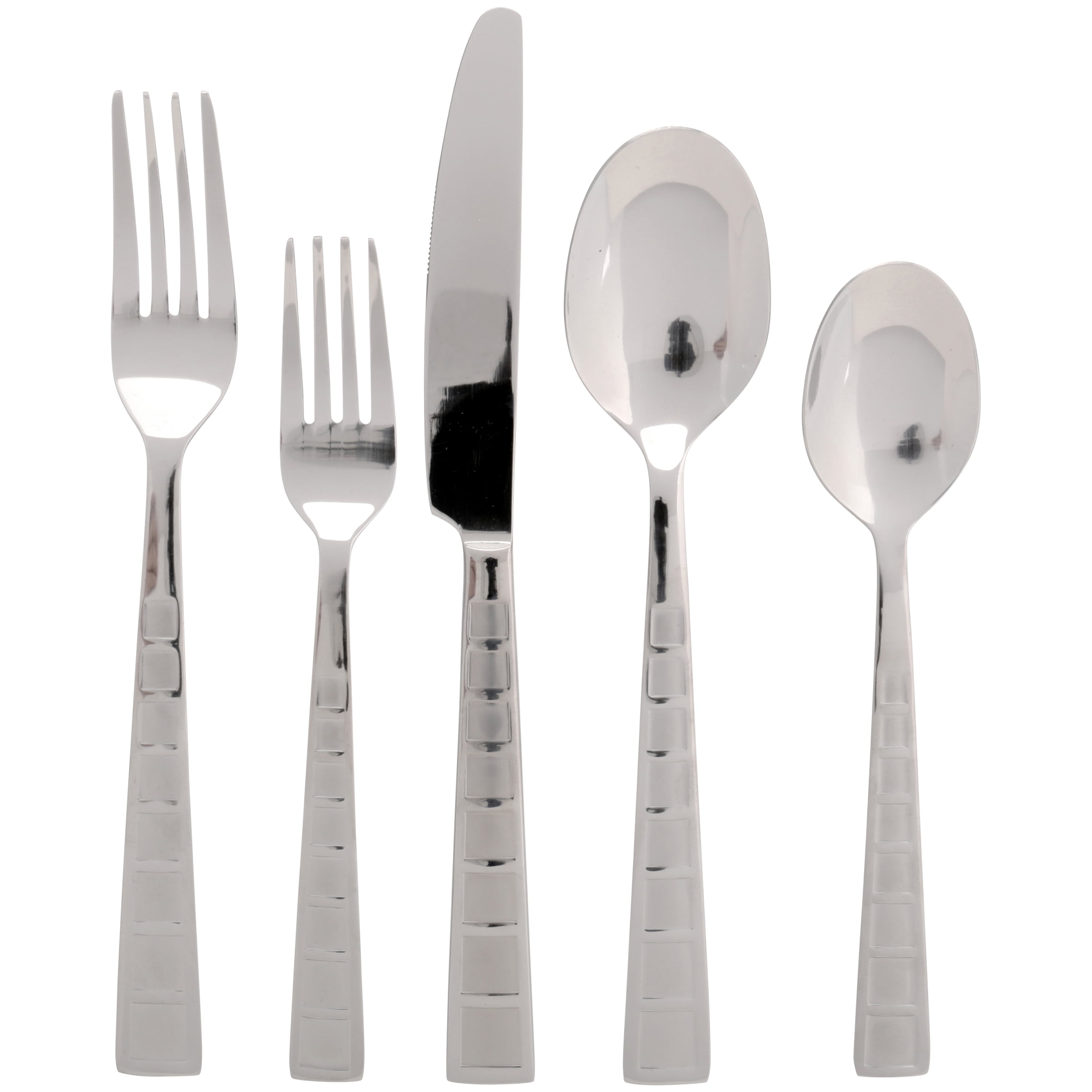 Cambridge Silversmiths Mosaic Sand 20Piece Flatware Set